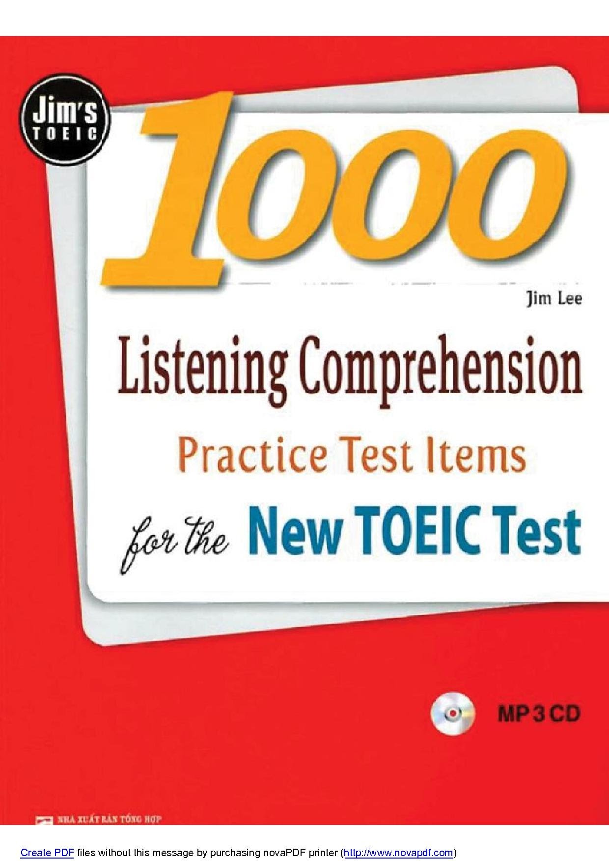 Bộ sách Jim's TOEIC Listening